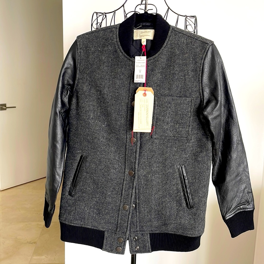 NWT CURRENT ELLIOTT STANWOOD BOMBER JACKET - Picture 2 of 9